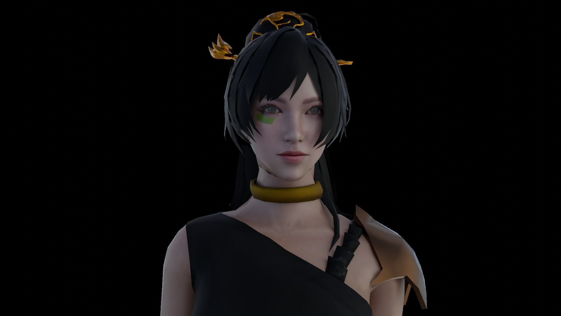 Venusian Visions Exquisite 3D Female Model Low-poly 3D model_8