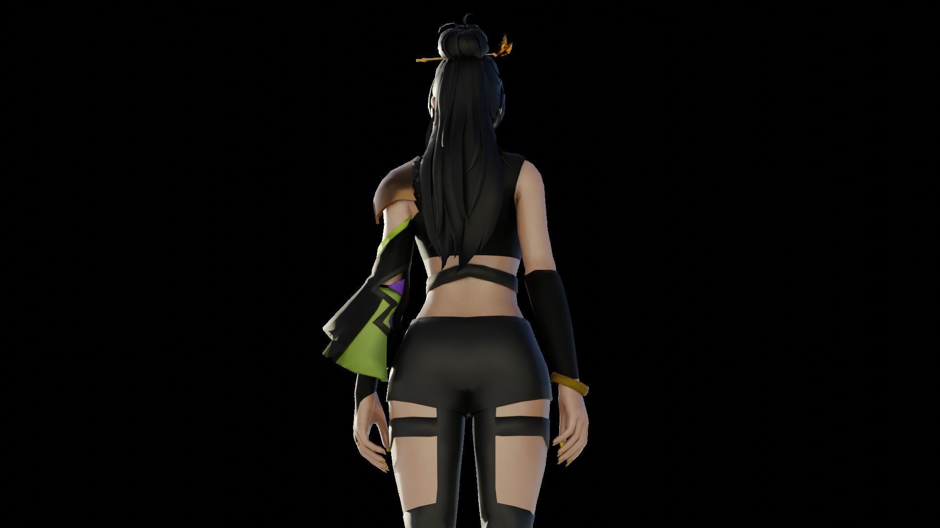 Venusian Visions Exquisite 3D Female Model Low-poly 3D model_11