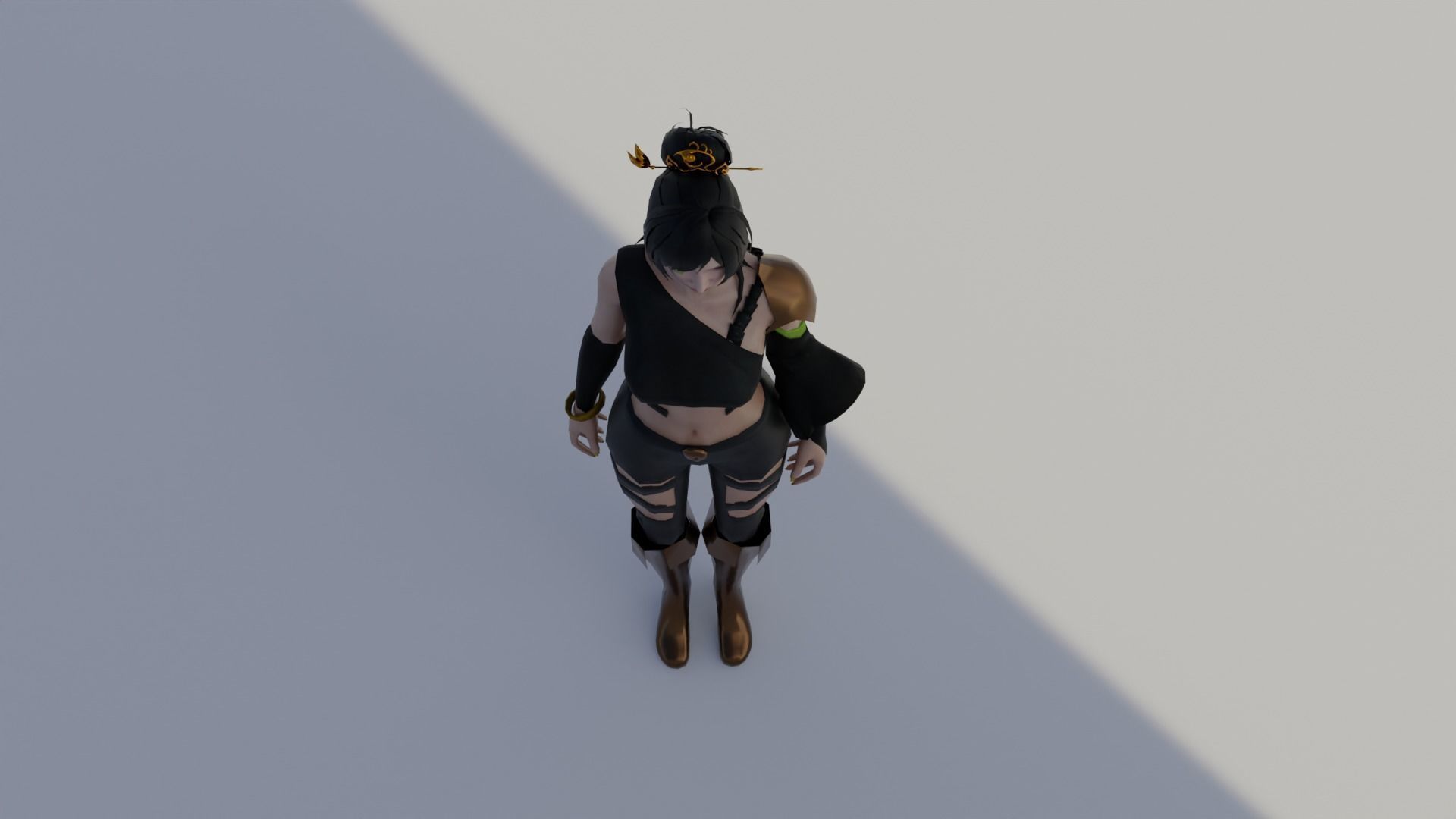 Venusian Visions Exquisite 3D Female Model Low-poly 3D model_10