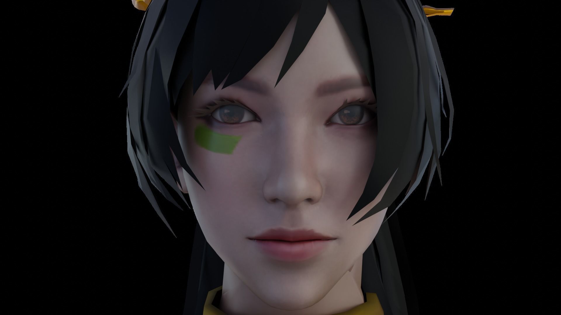 Venusian Visions Exquisite 3D Female Model Low-poly 3D model_5