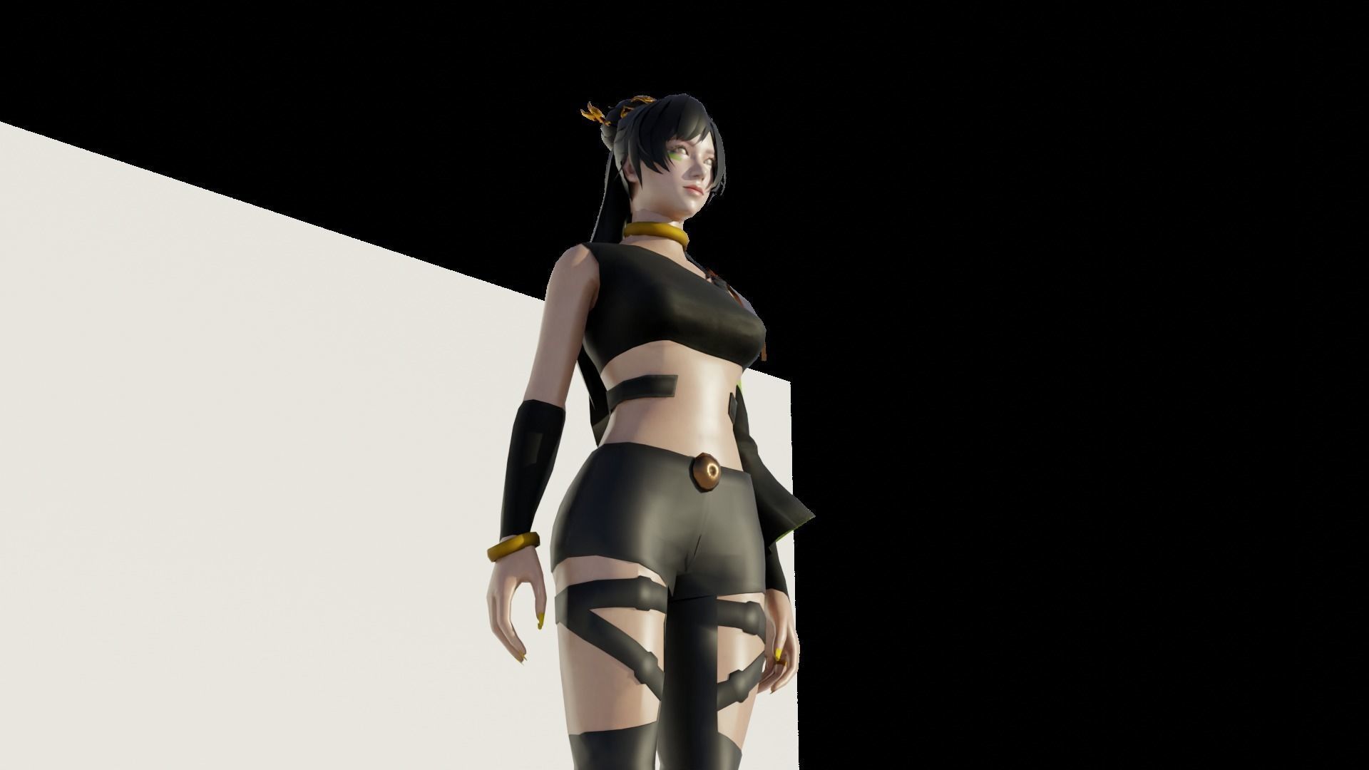 Venusian Visions Exquisite 3D Female Model Low-poly 3D model_7