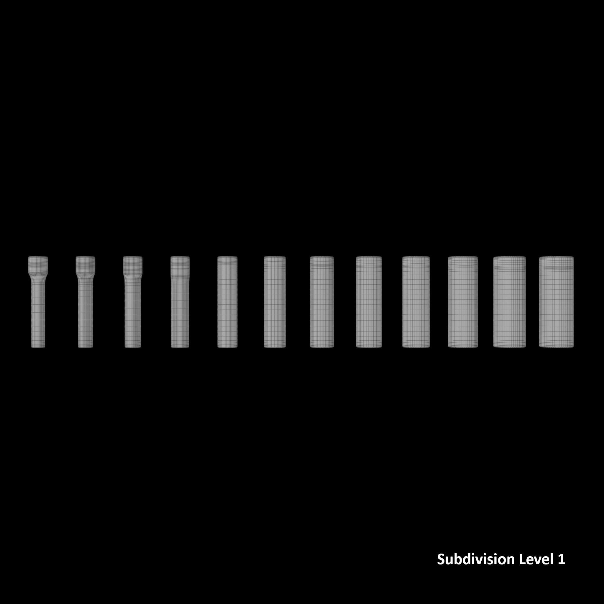 Drive Deep Impact Socket Low-poly 3D model_23