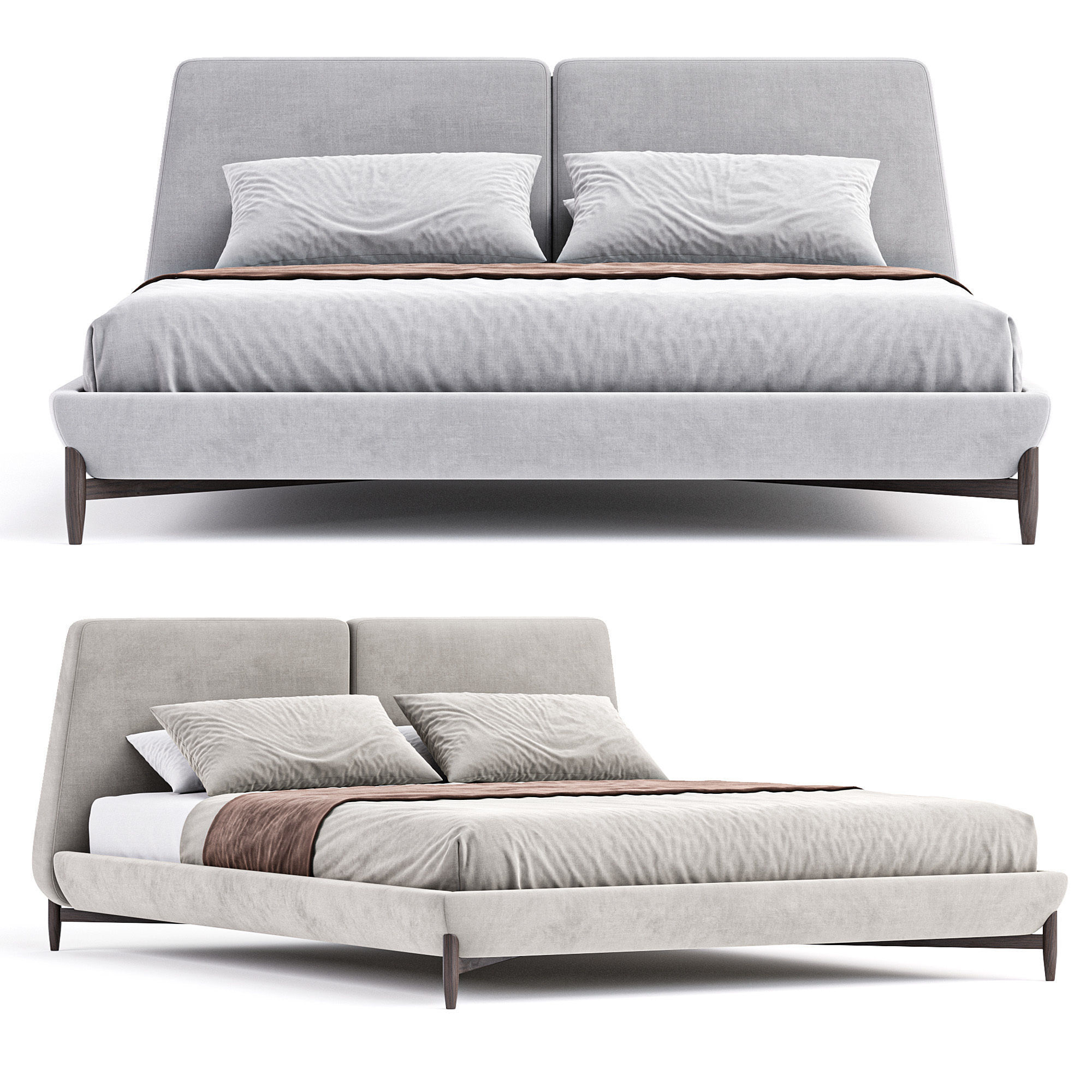 BONSAI NT001 Bed 3D model_1