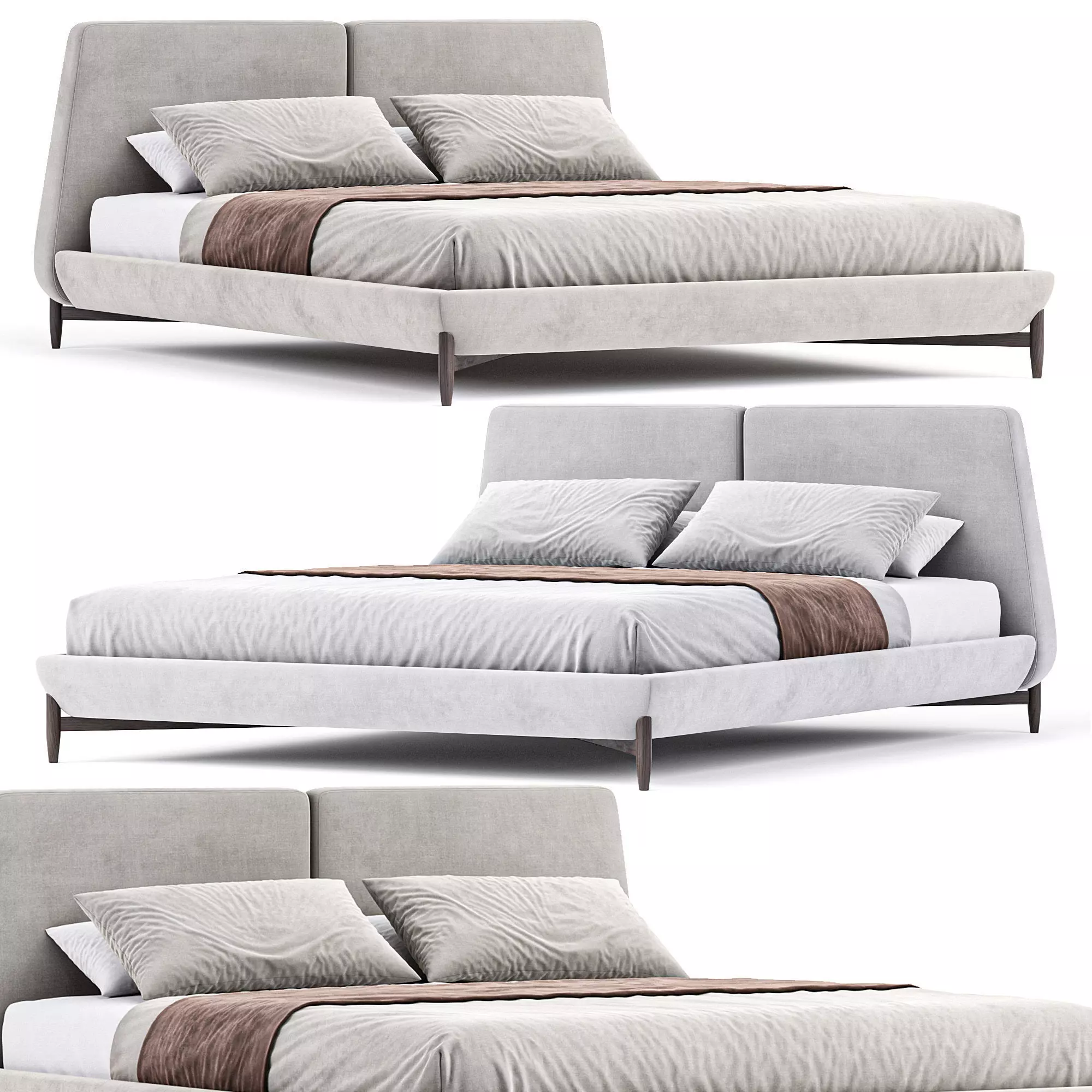 BONSAI NT001 Bed 3D model_0