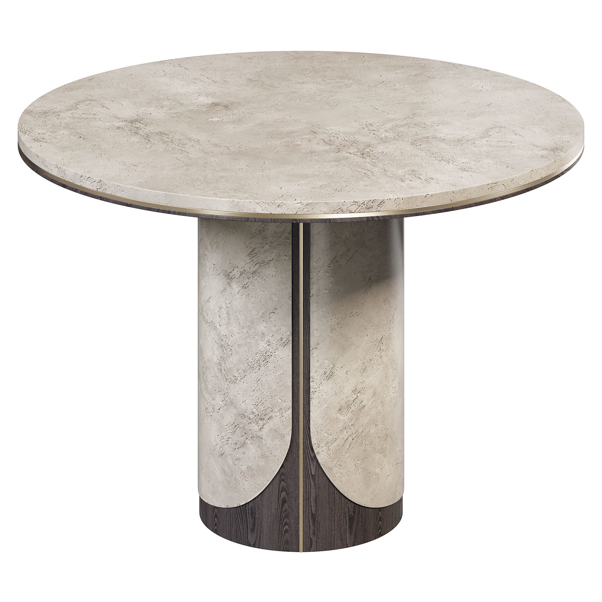 Treviso pedestal table by Frato 3D model_1