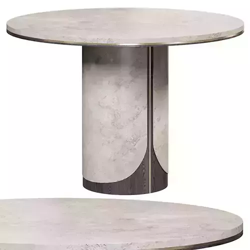 Treviso pedestal table by Frato