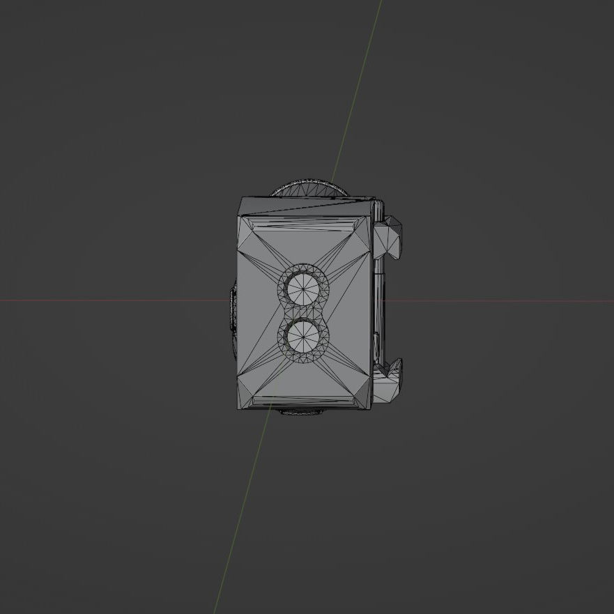 CQBL-1 Game-Ready PBR Low-Poly VR - AR - 3d model Low-poly 3D model_6