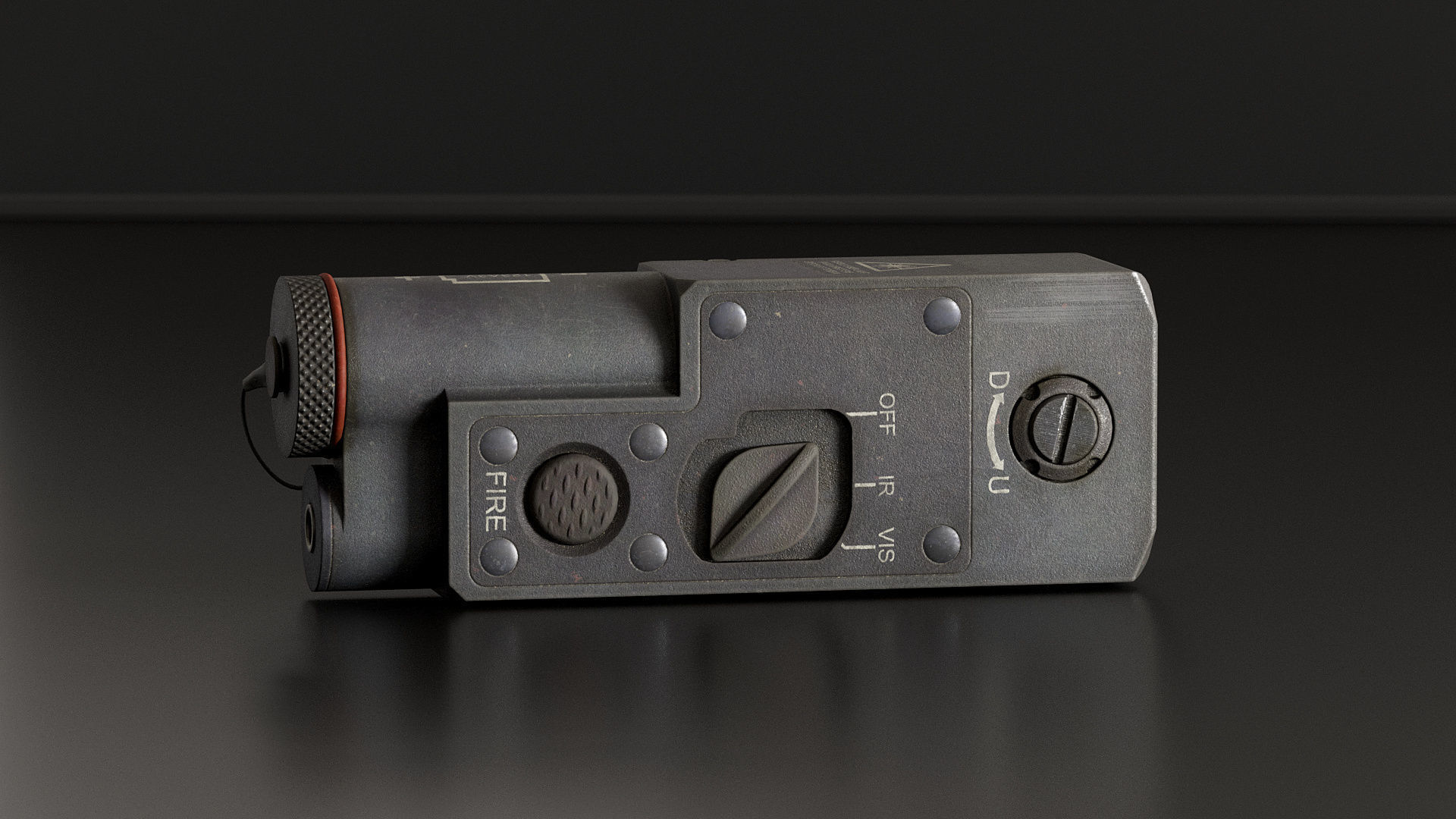 CQBL-1 Game-Ready PBR Low-Poly VR - AR - 3d model Low-poly 3D model_1