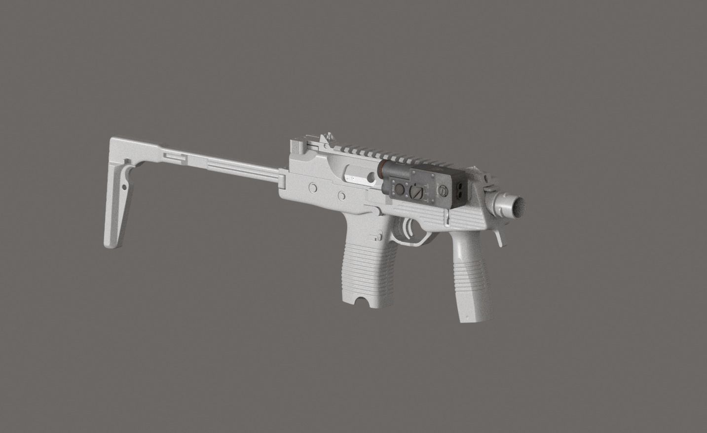 CQBL-1 Game-Ready PBR Low-Poly VR - AR - 3d model Low-poly 3D model_13