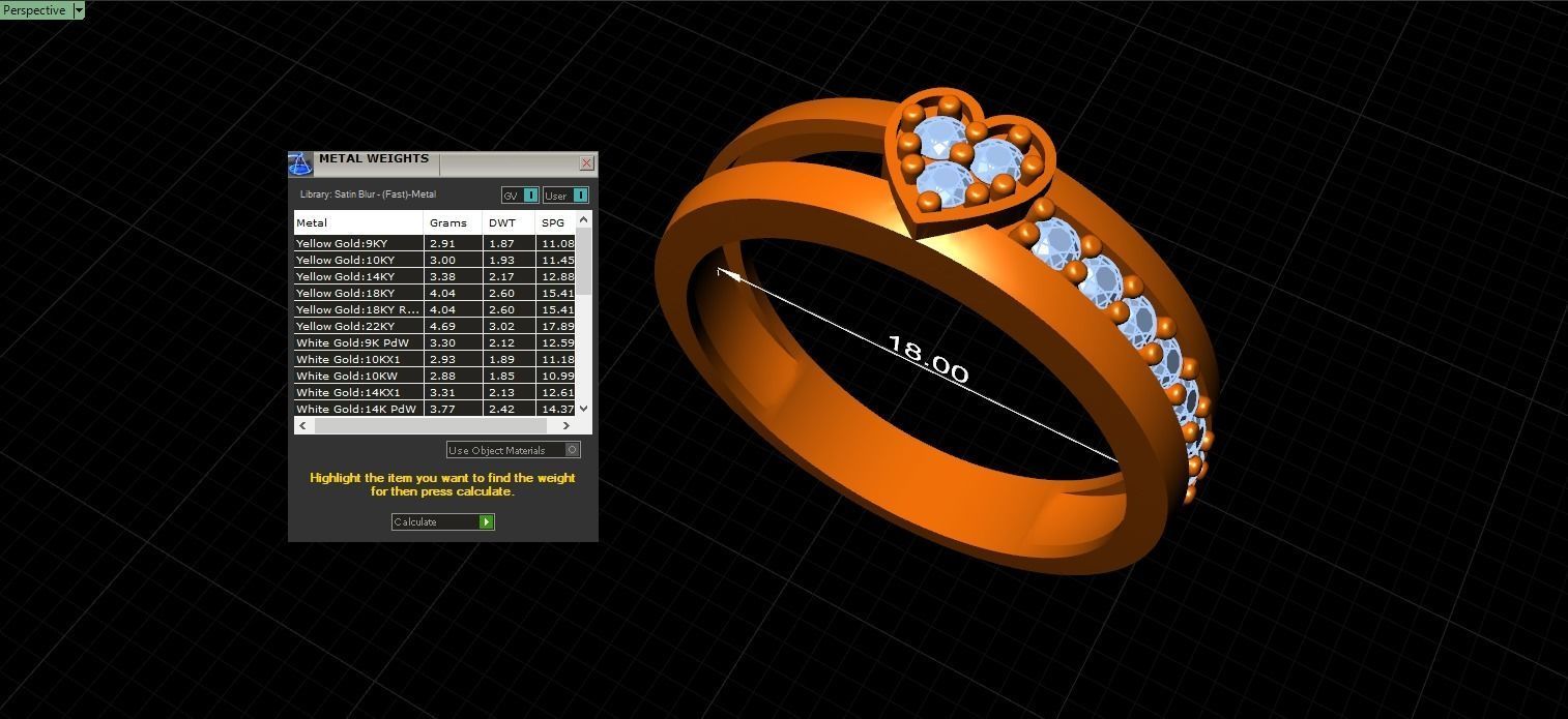 COUPLE RINGS 3D print model_6