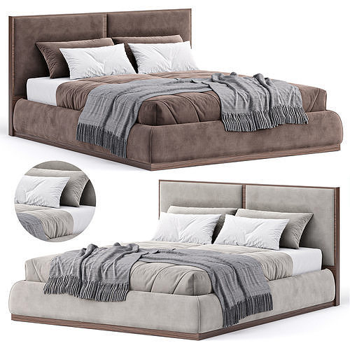 DORSEY Bed by Praddy 3D model