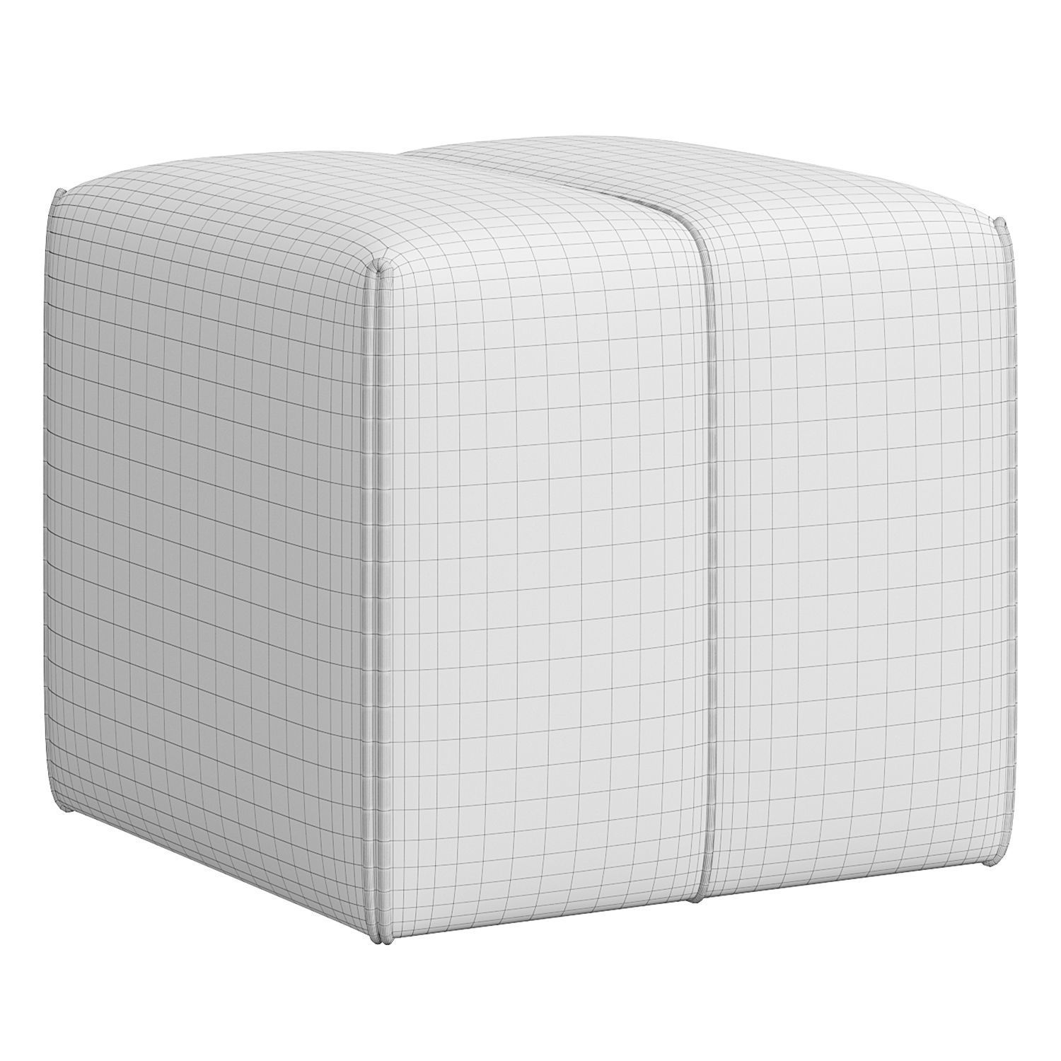 Grant pouf by Domkapa 3D model_2