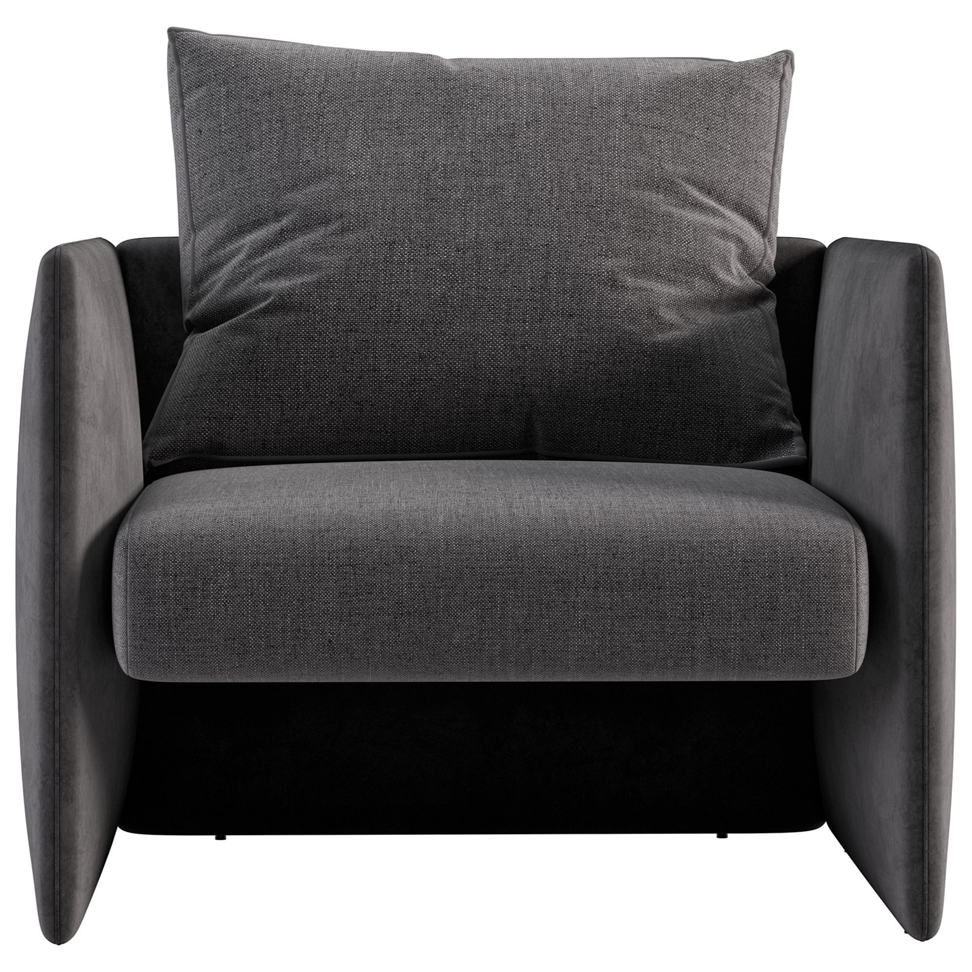 Miller Armchair 3D model_1