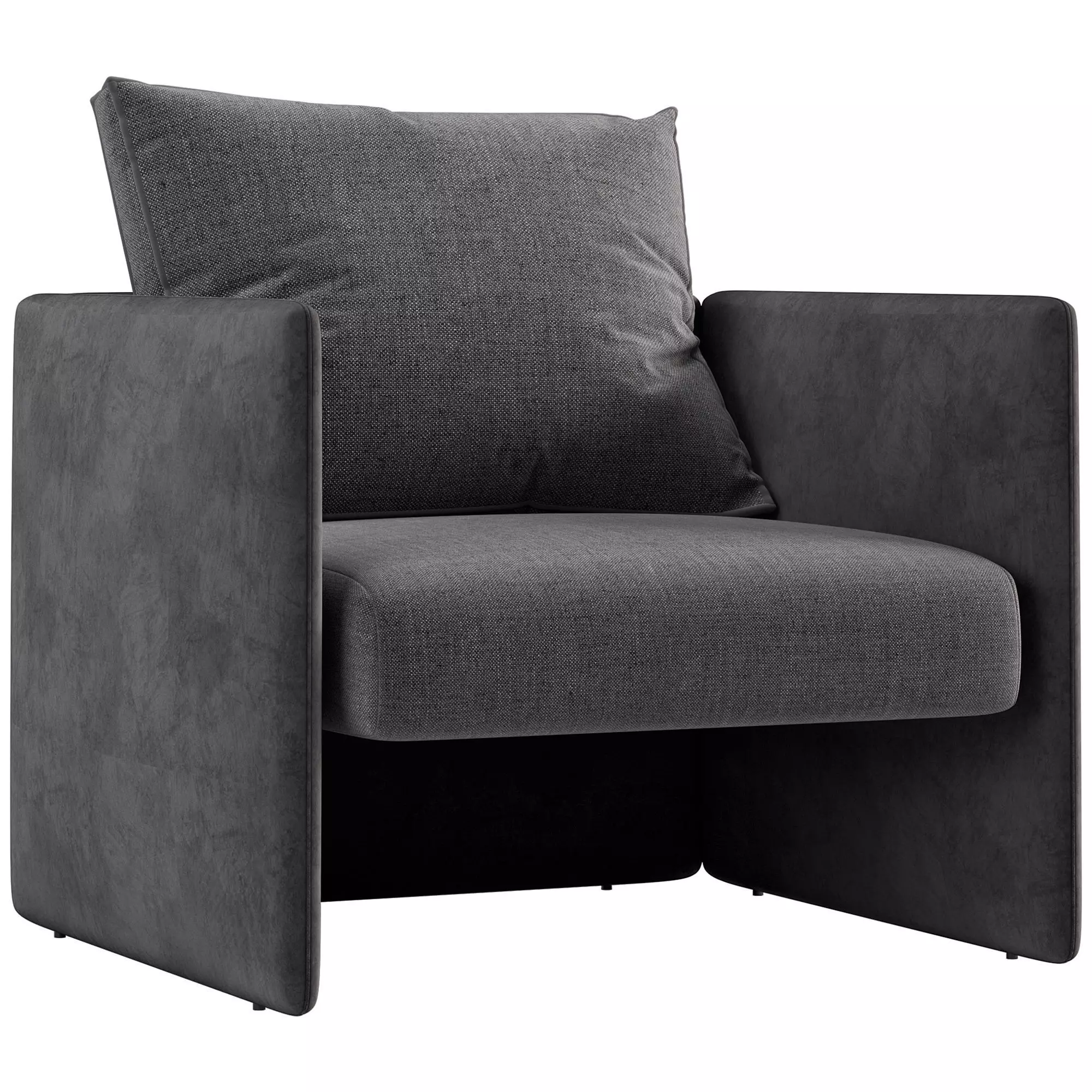 Miller Armchair 3D model_0
