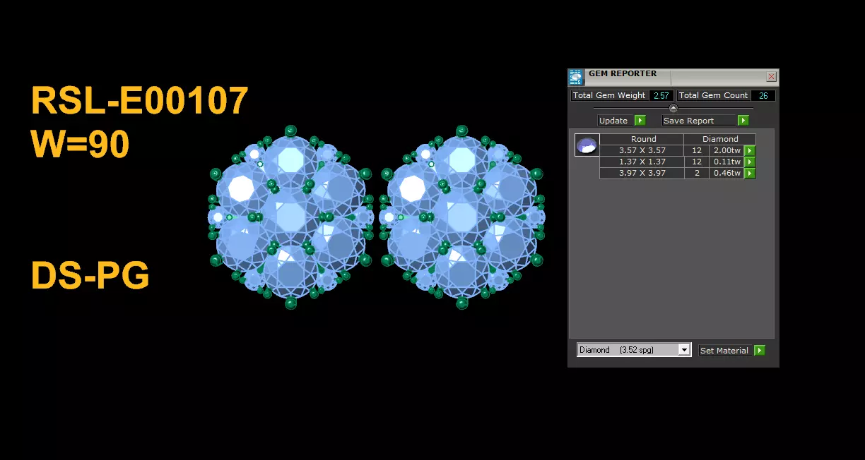 Fantastic Earring really popular in Asia Free 3D print model