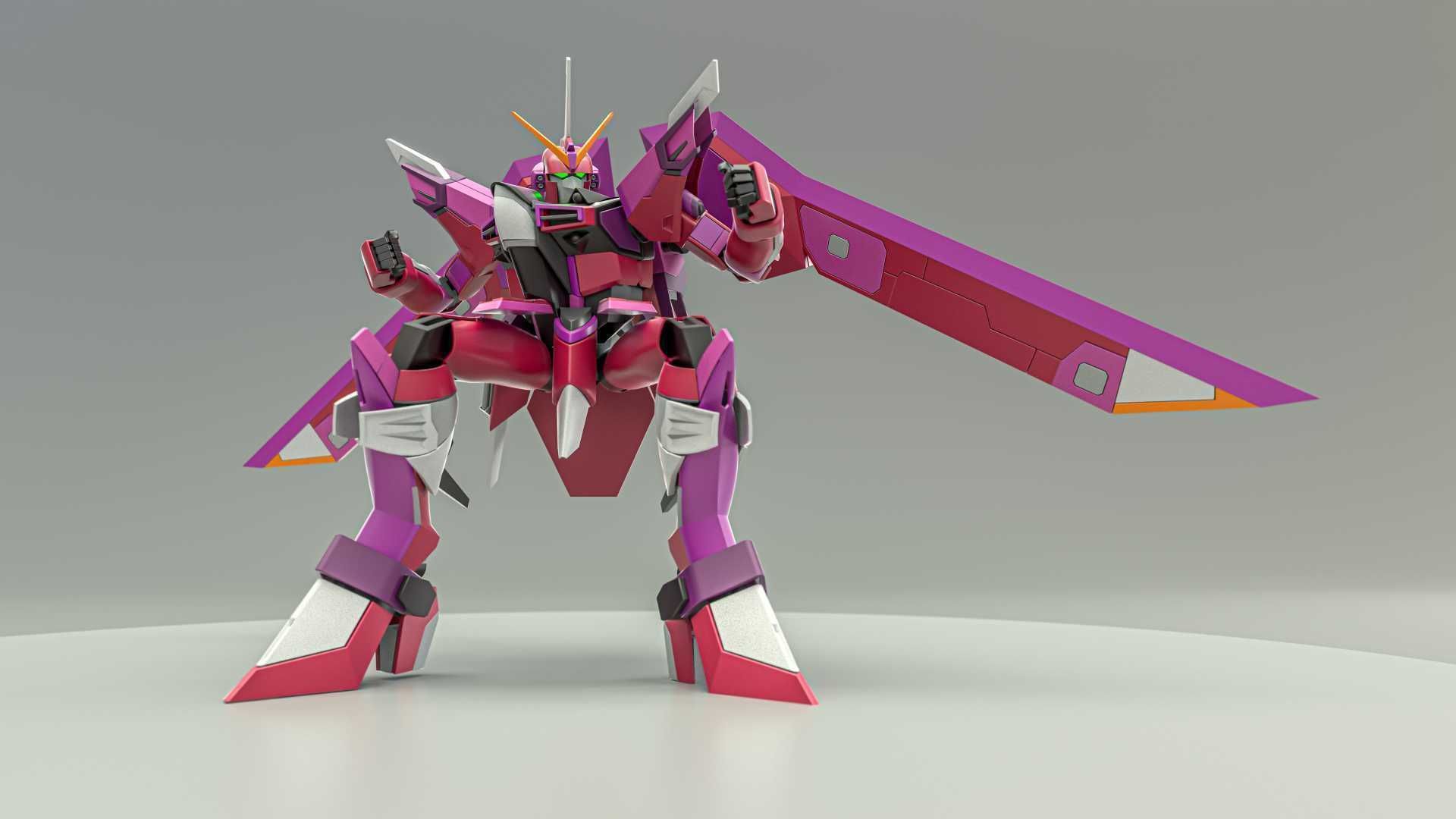 Gundam Wings 03 3D model_6