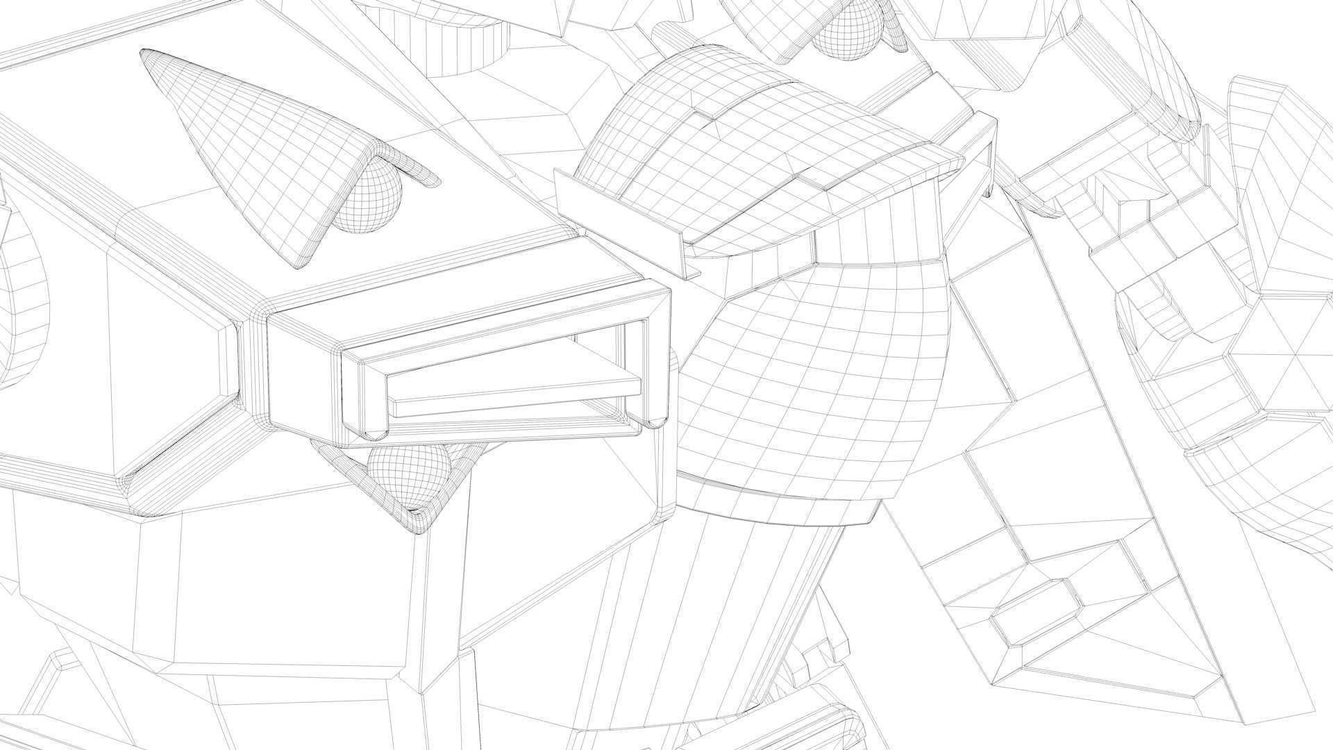 Gundam Wings 03 3D model_29