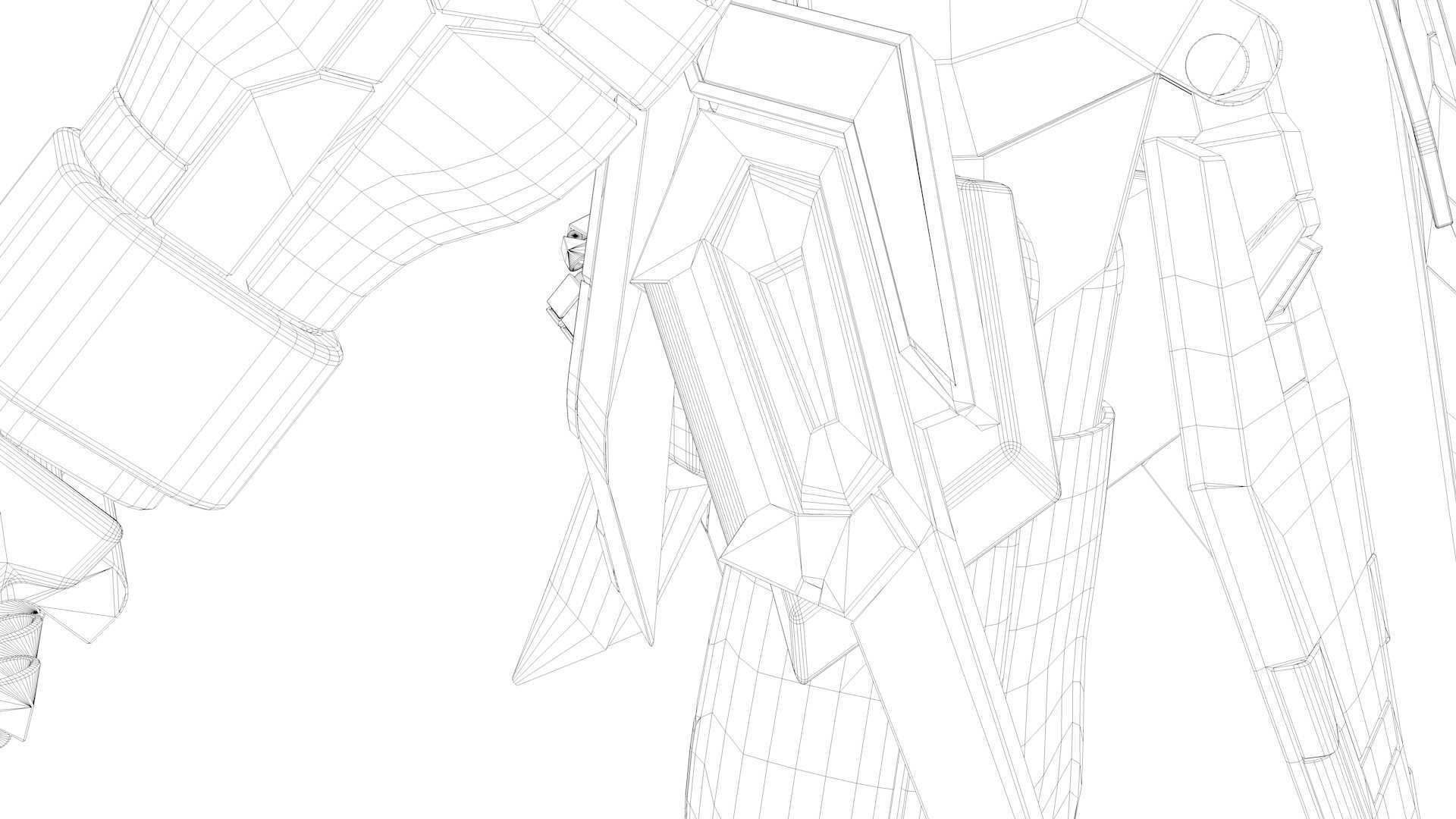 Gundam Wings 03 3D model_32