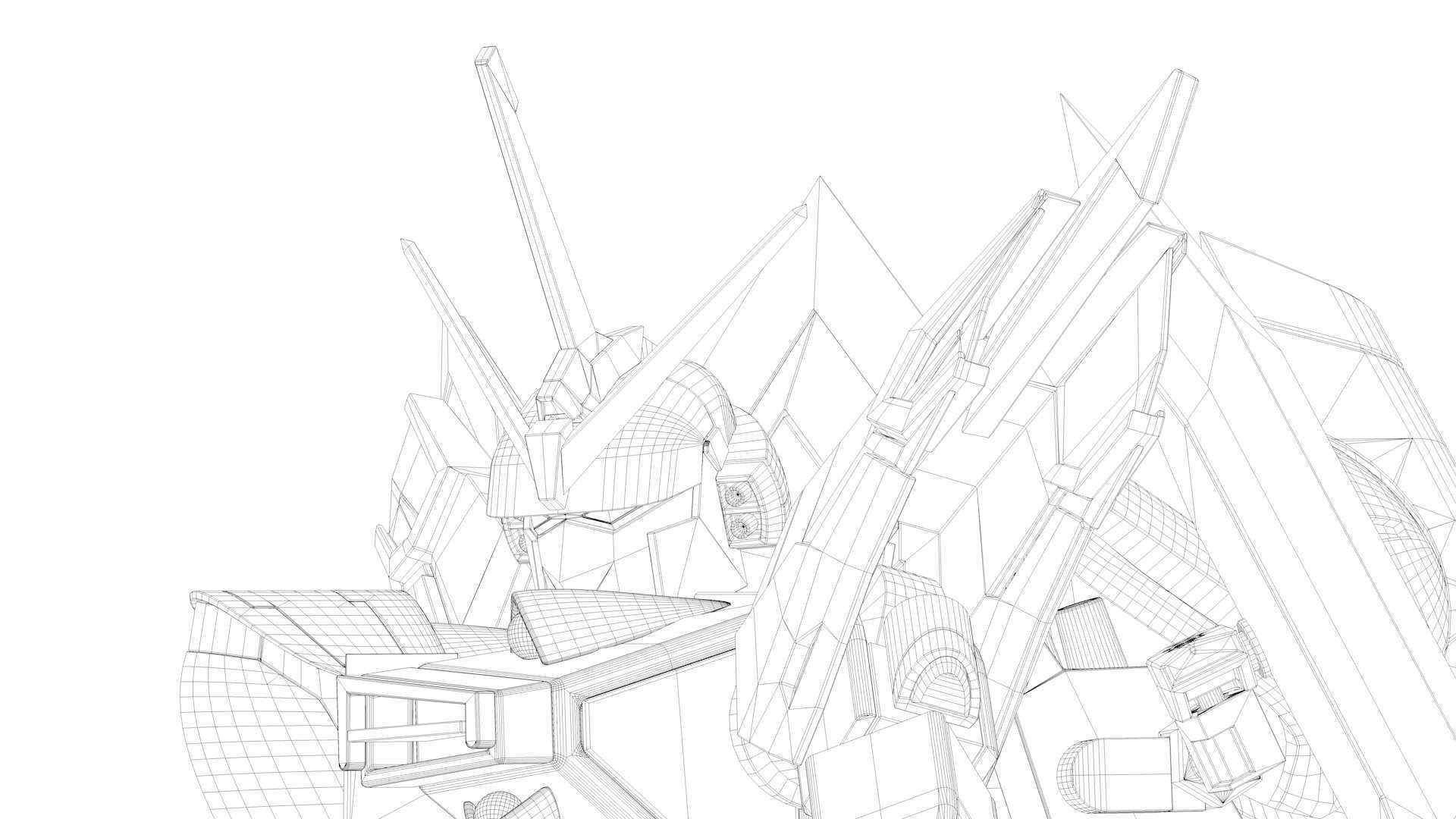 Gundam Wings 03 3D model_31