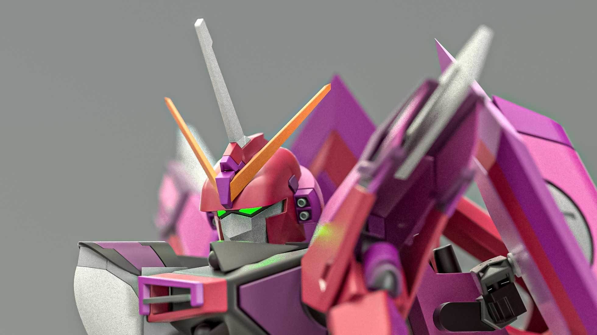Gundam Wings 03 3D model_23