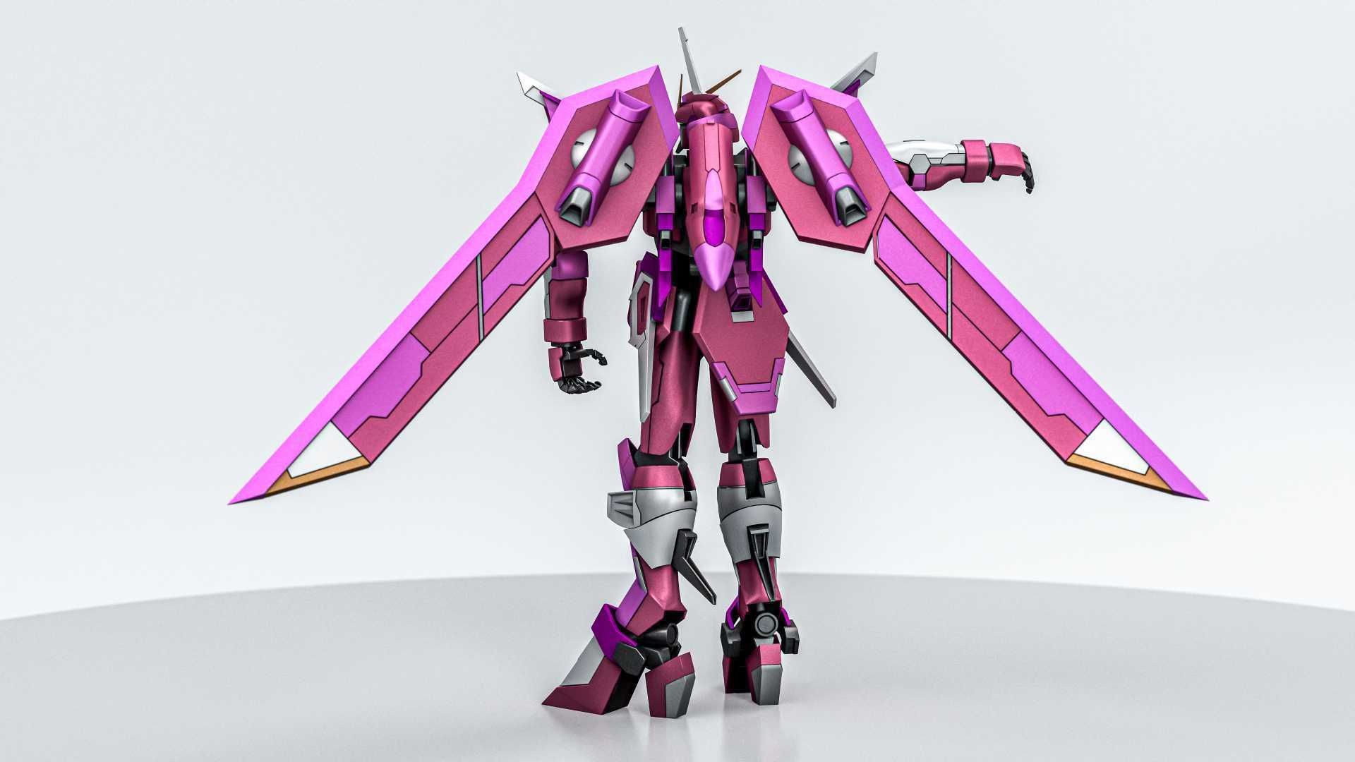 Gundam Wings 03 3D model_4