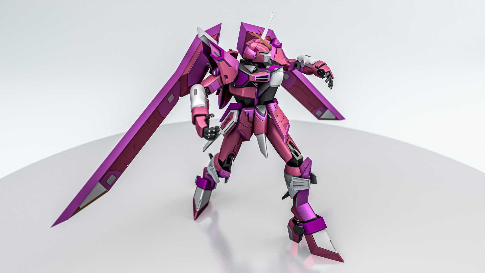 Gundam Wings 03 3D model_3