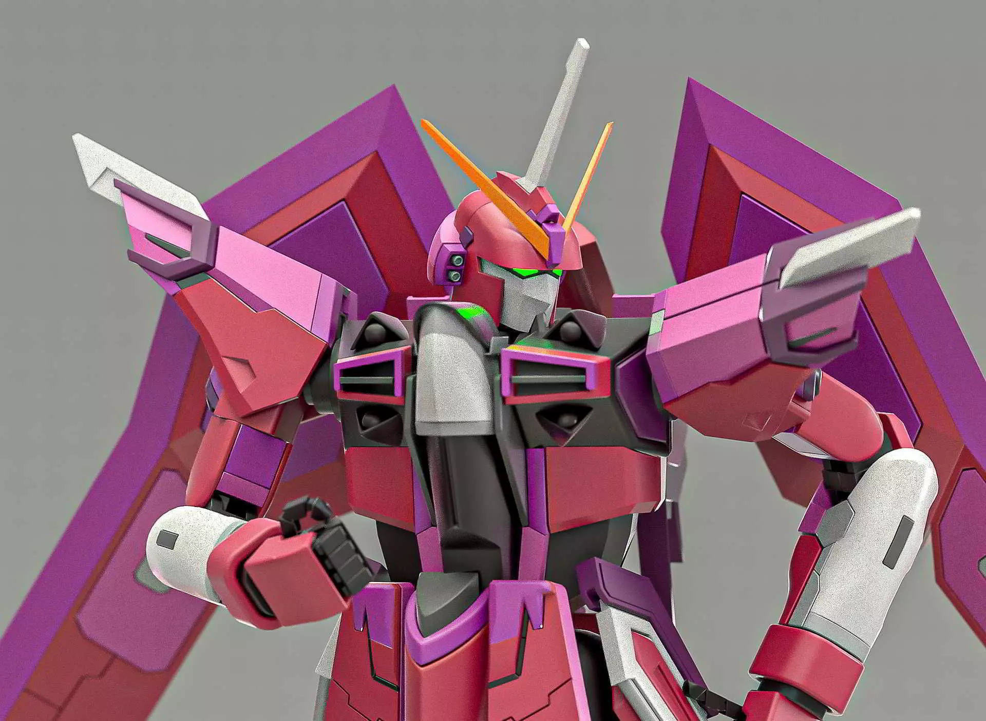 Gundam Wings 03 3D model_0