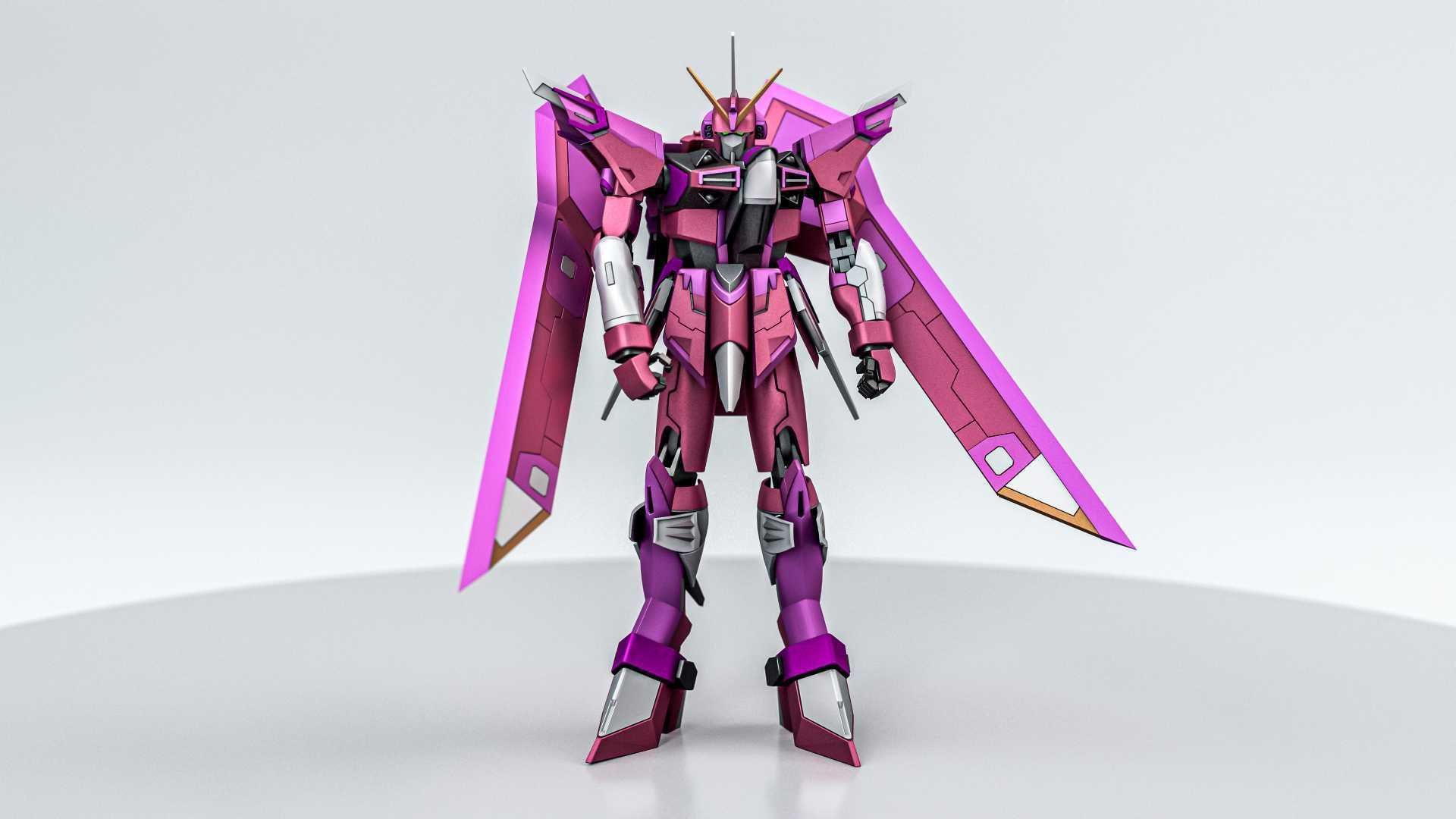 Gundam Wings 03 3D model_2