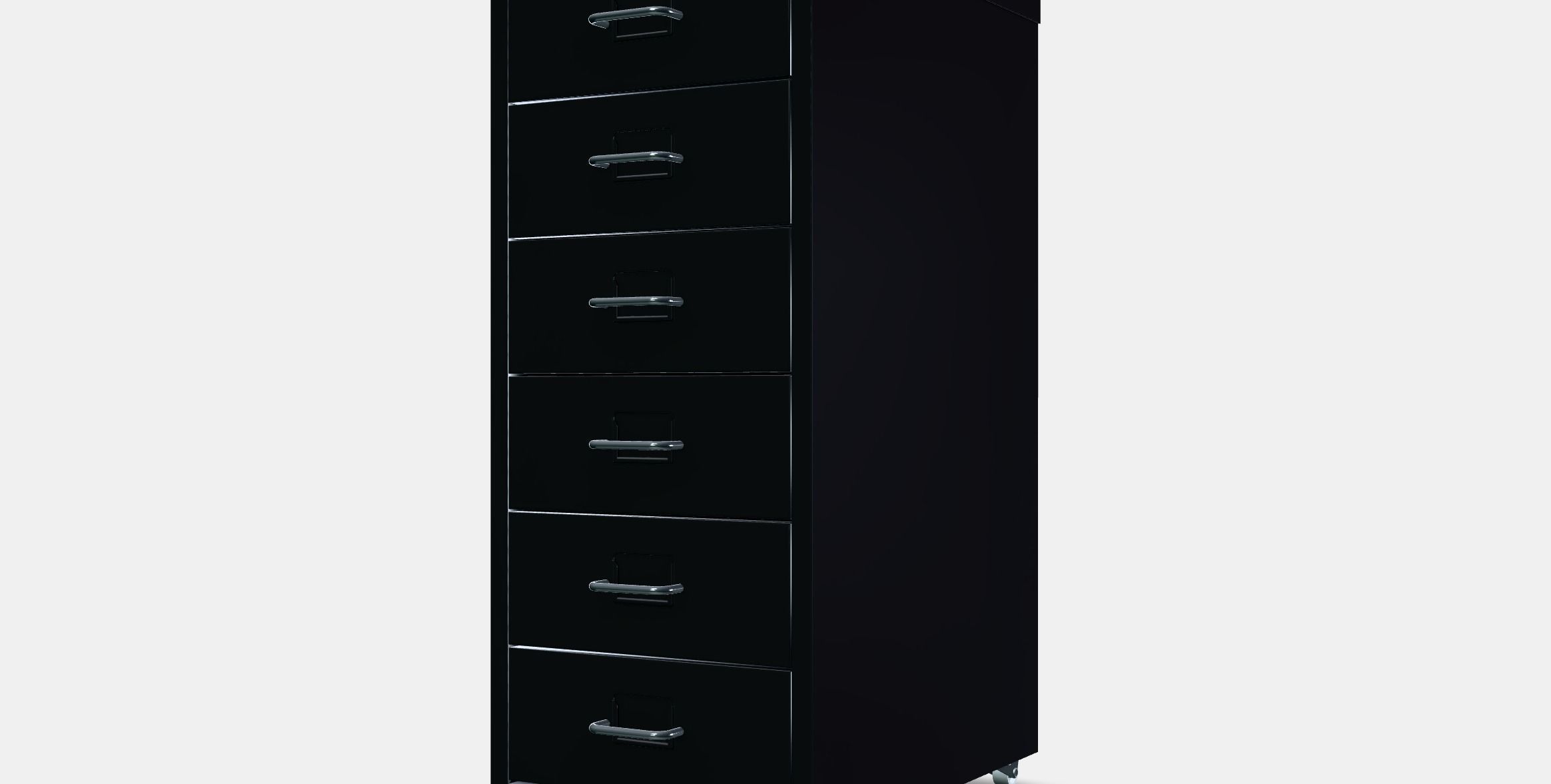 HELMER Drawer unit on castors 3D model_13