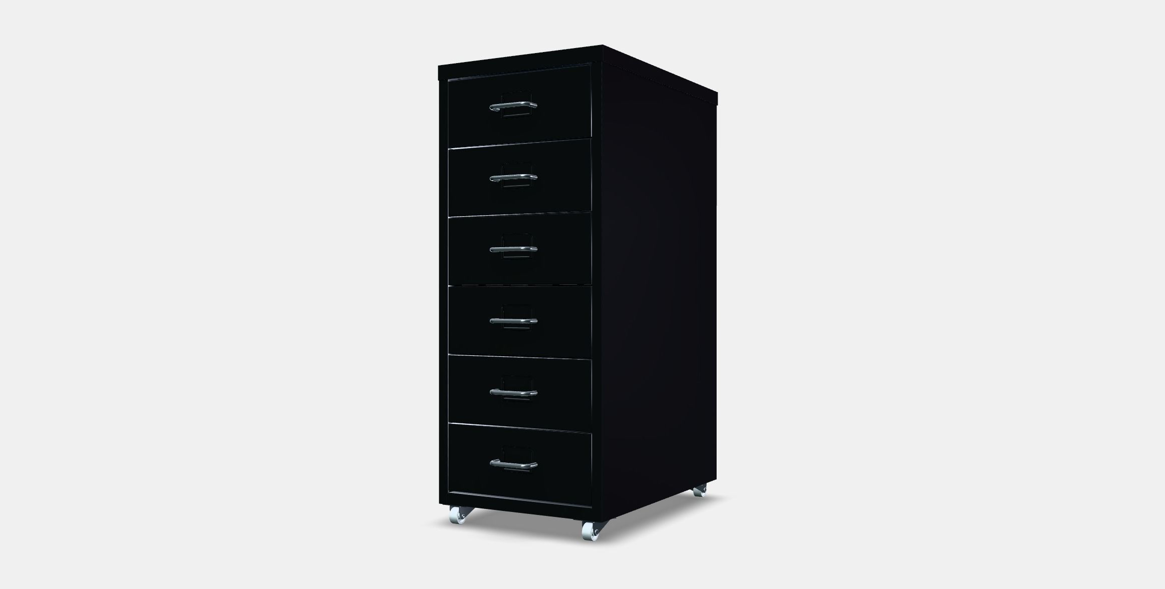 HELMER Drawer unit on castors 3D model_12