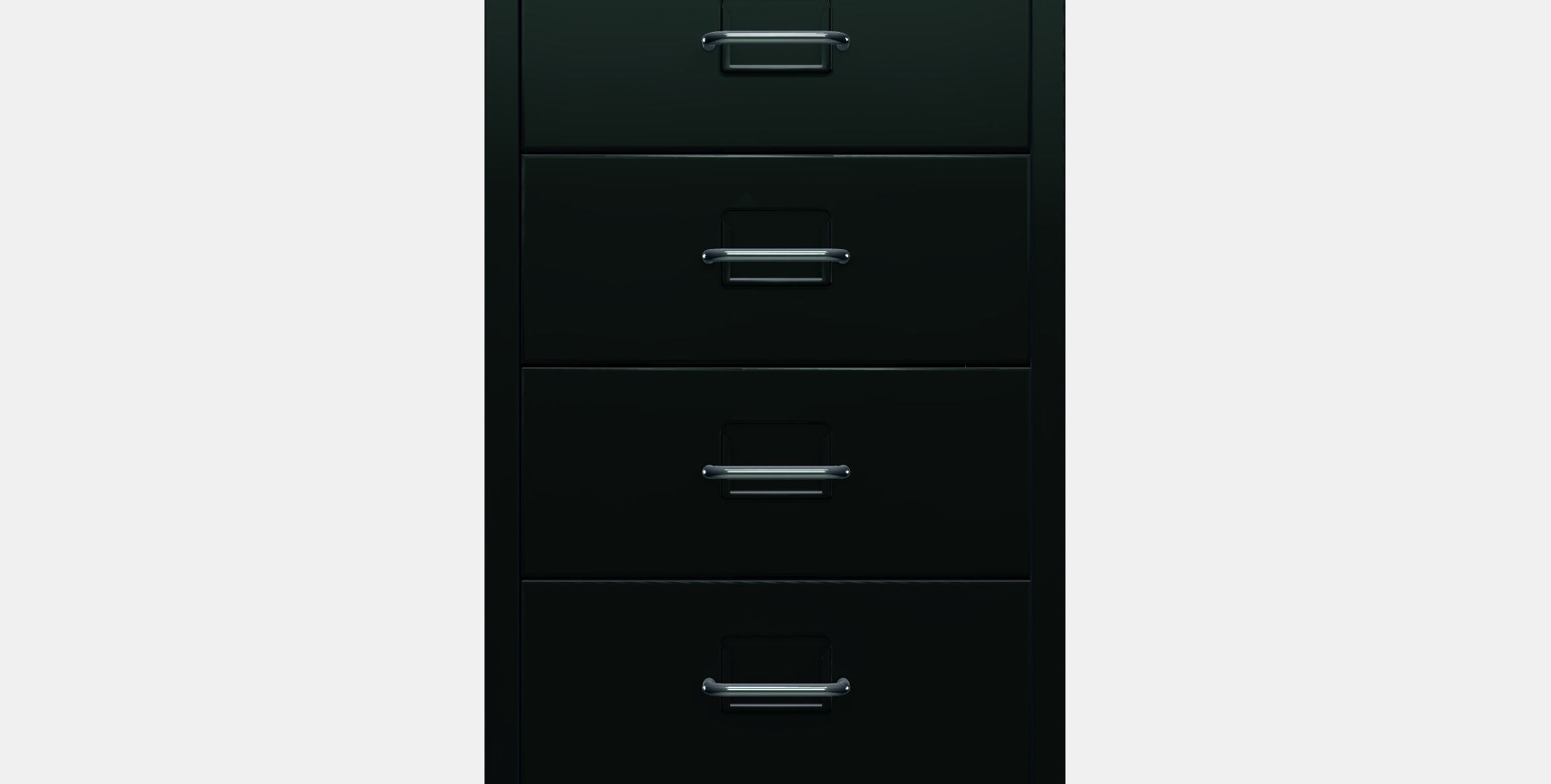 HELMER Drawer unit on castors 3D model_11