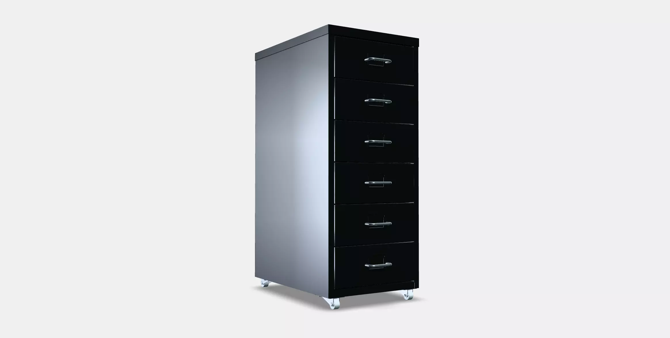 HELMER Drawer unit on castors 3D model_0