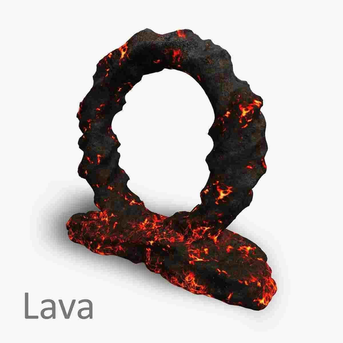 Stone Portal 1 - Base Free low-poly 3D model_15