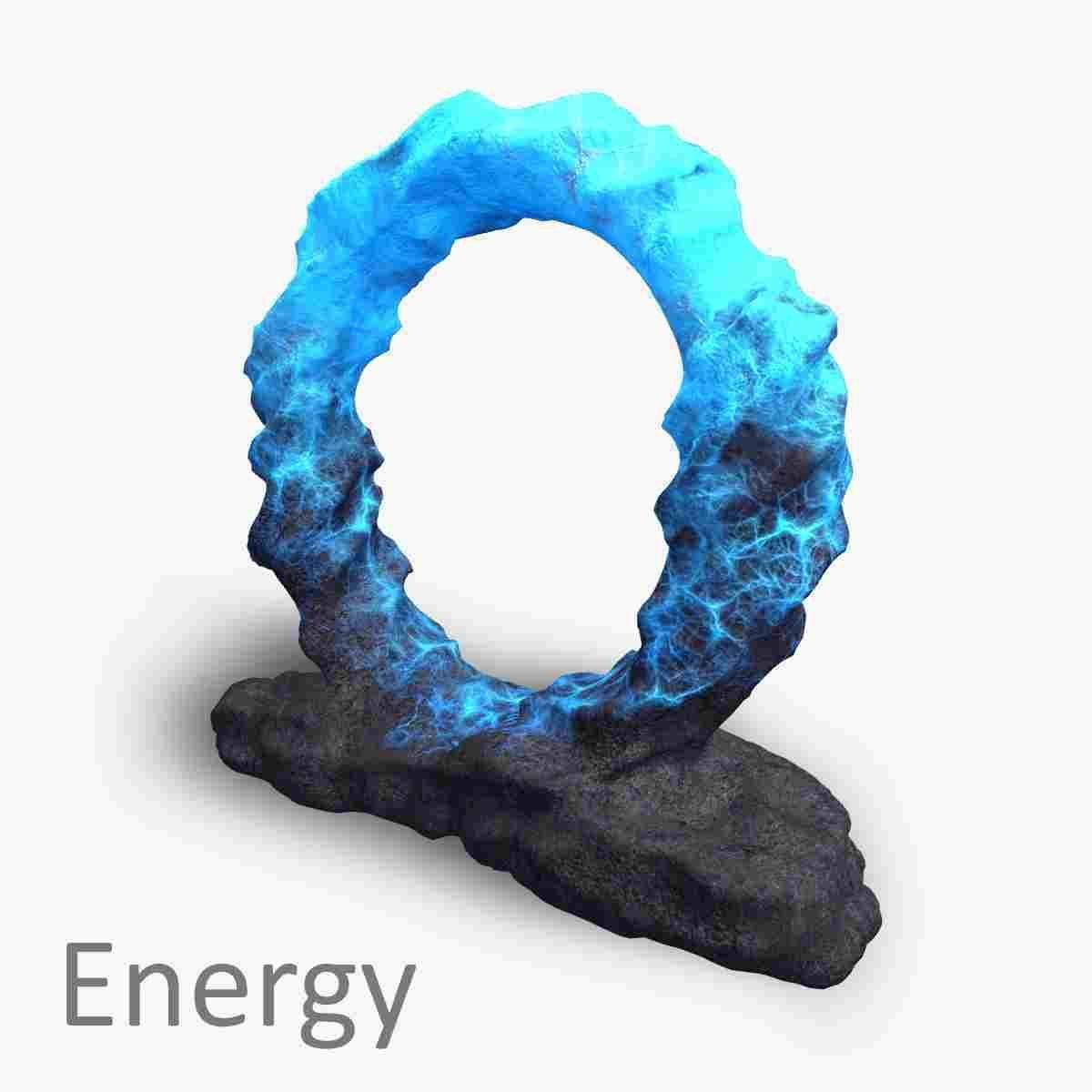 Stone Portal 1 - Base Free low-poly 3D model_14