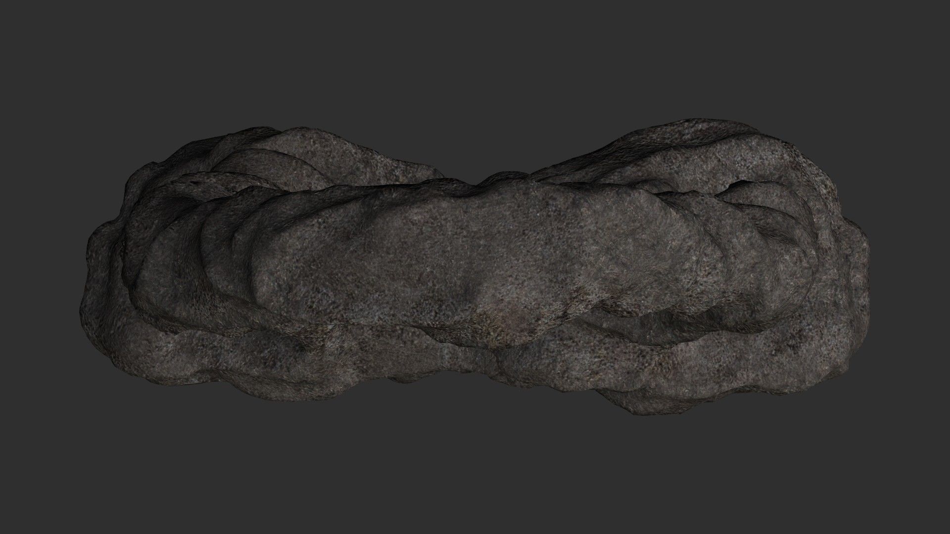 Stone Portal 1 - Base Free low-poly 3D model_8