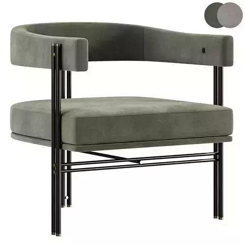 Bamboo Armchair By Praddy