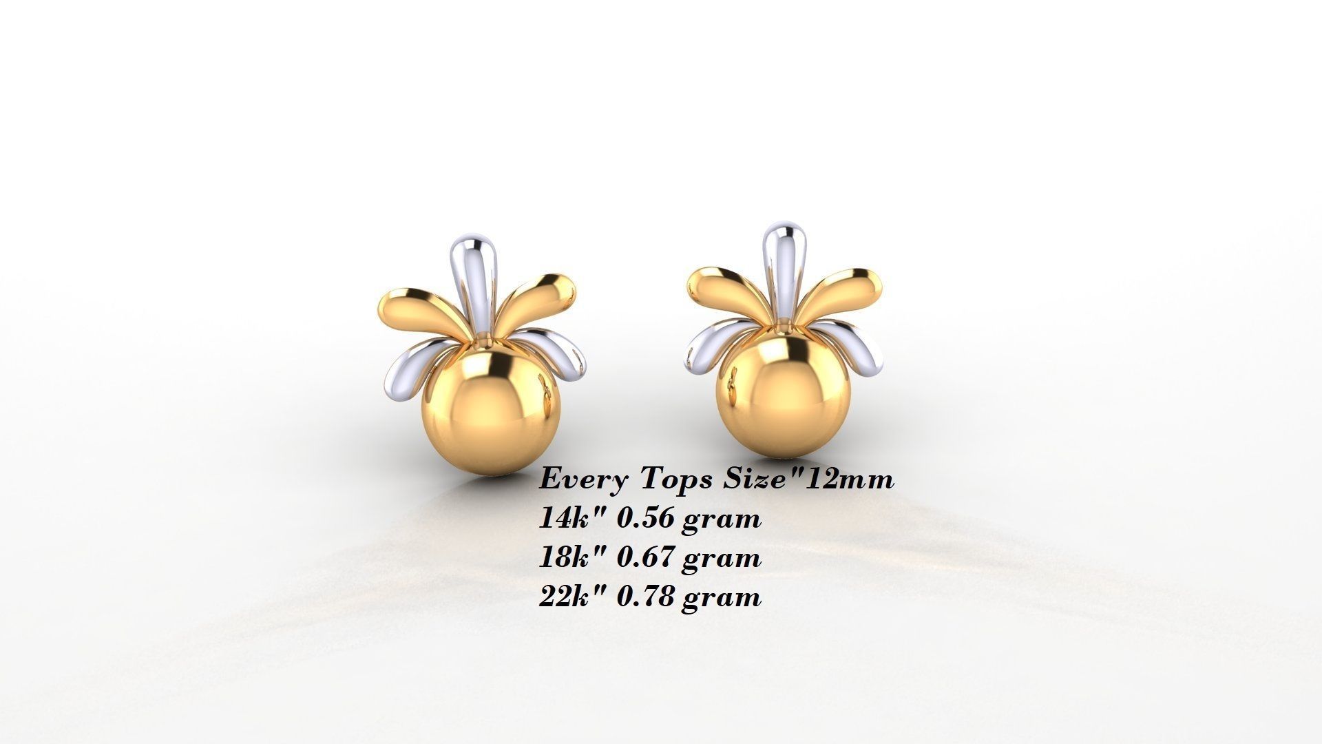 Earrings 50 3D print model_42