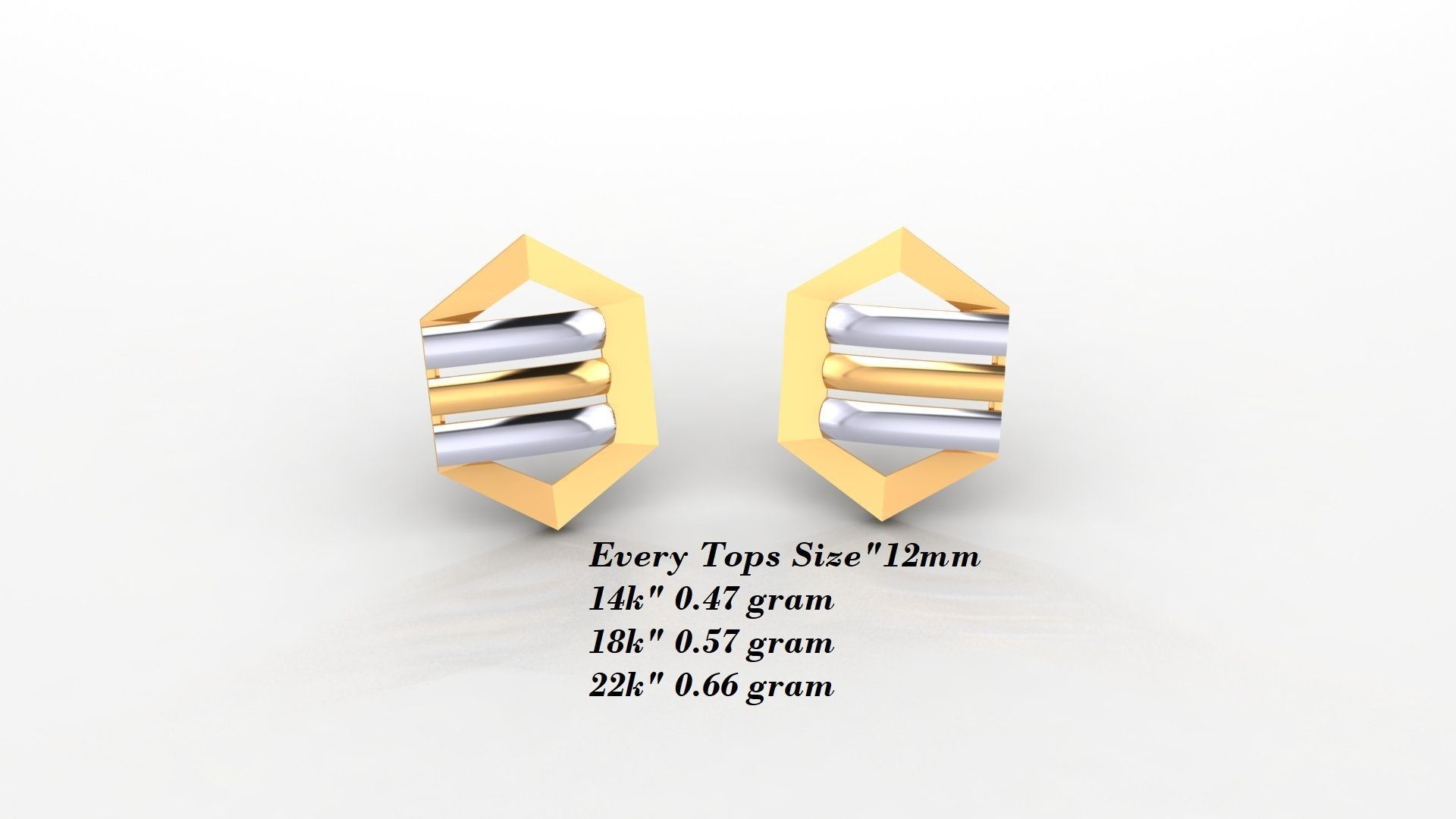 Earrings 50 3D print model_18