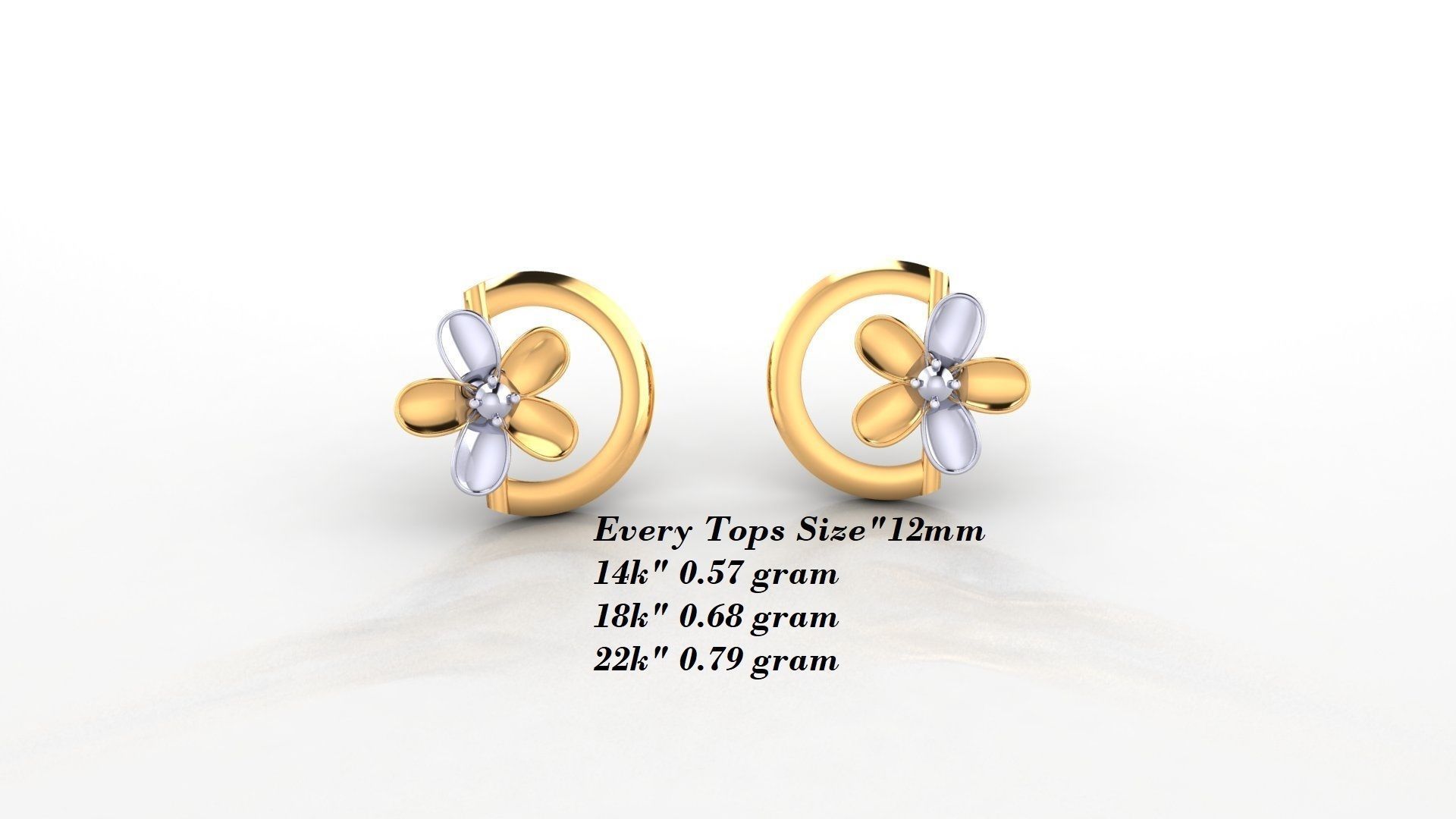 Earrings 50 3D print model_25