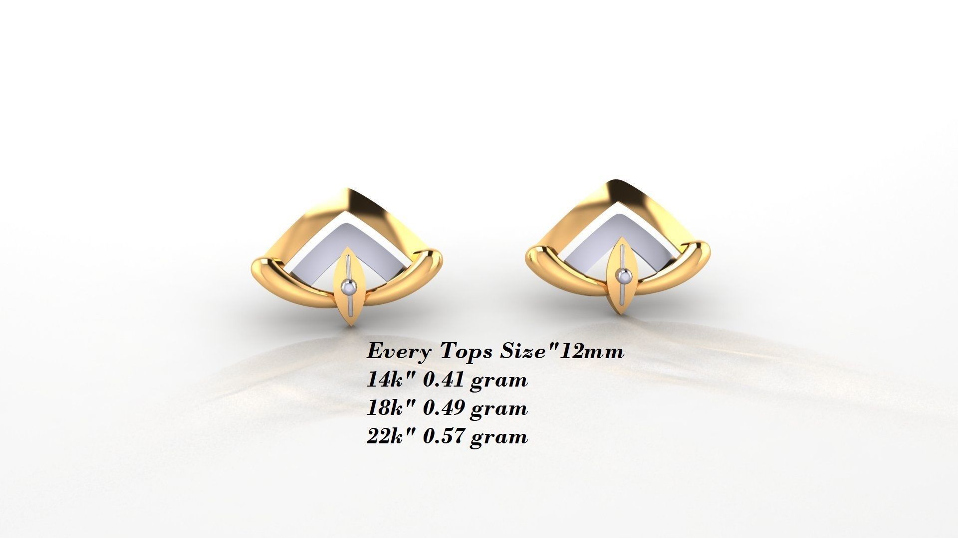 Earrings 50 3D print model_49