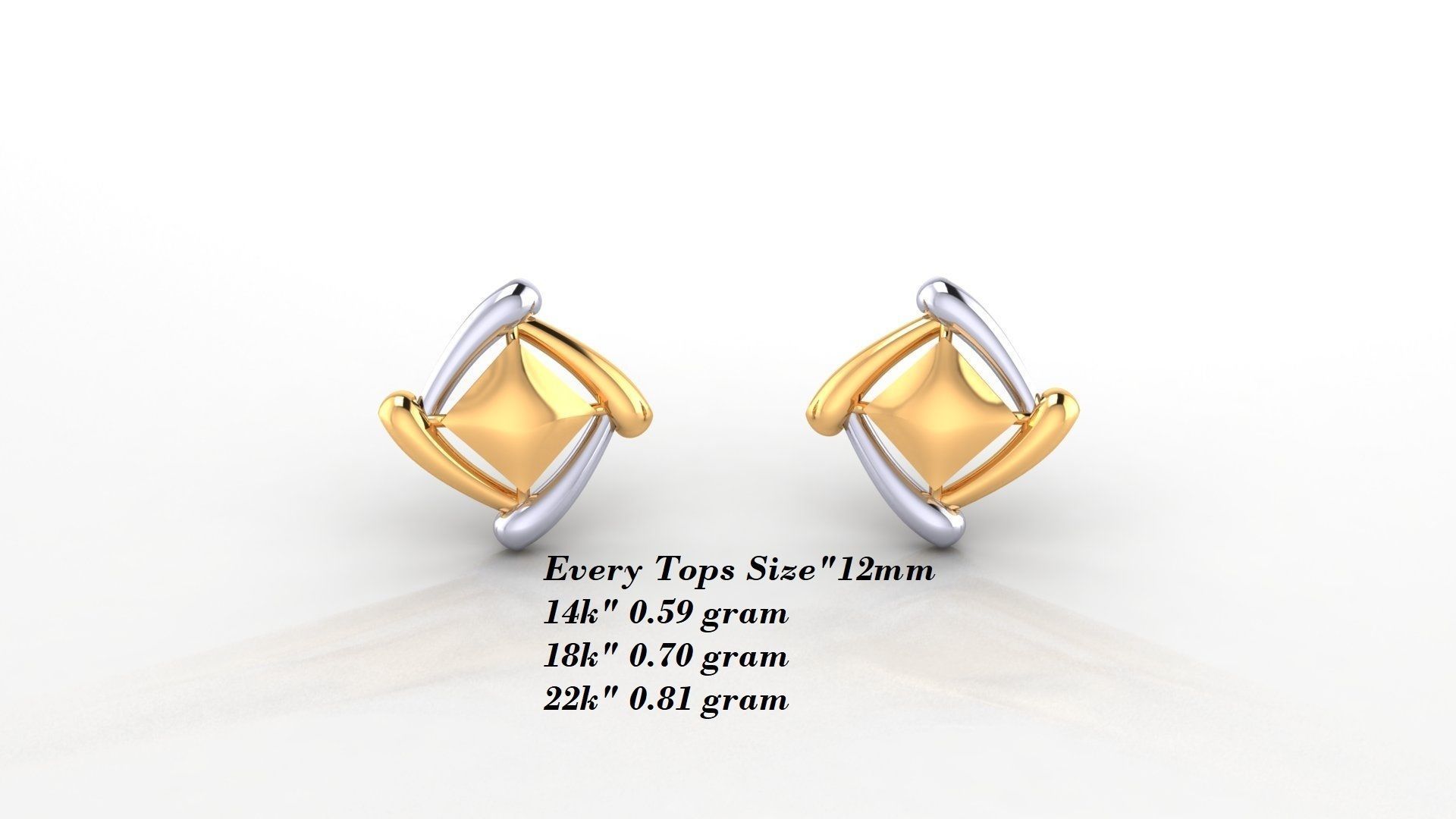 Earrings 50 3D print model_14