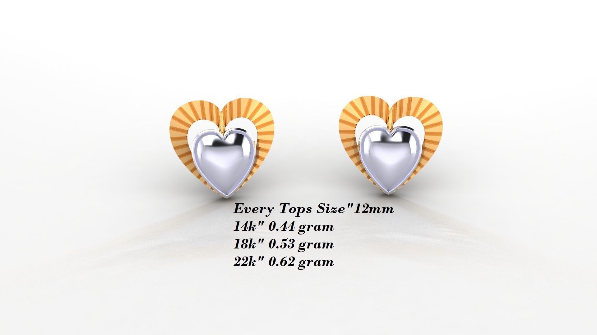 Earrings 50 3D print model_5