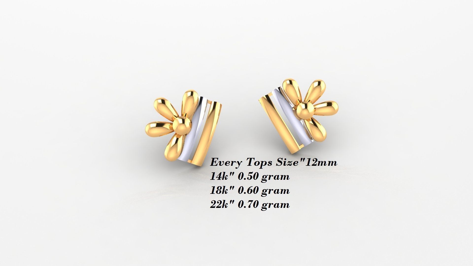 Earrings 50 3D print model_41