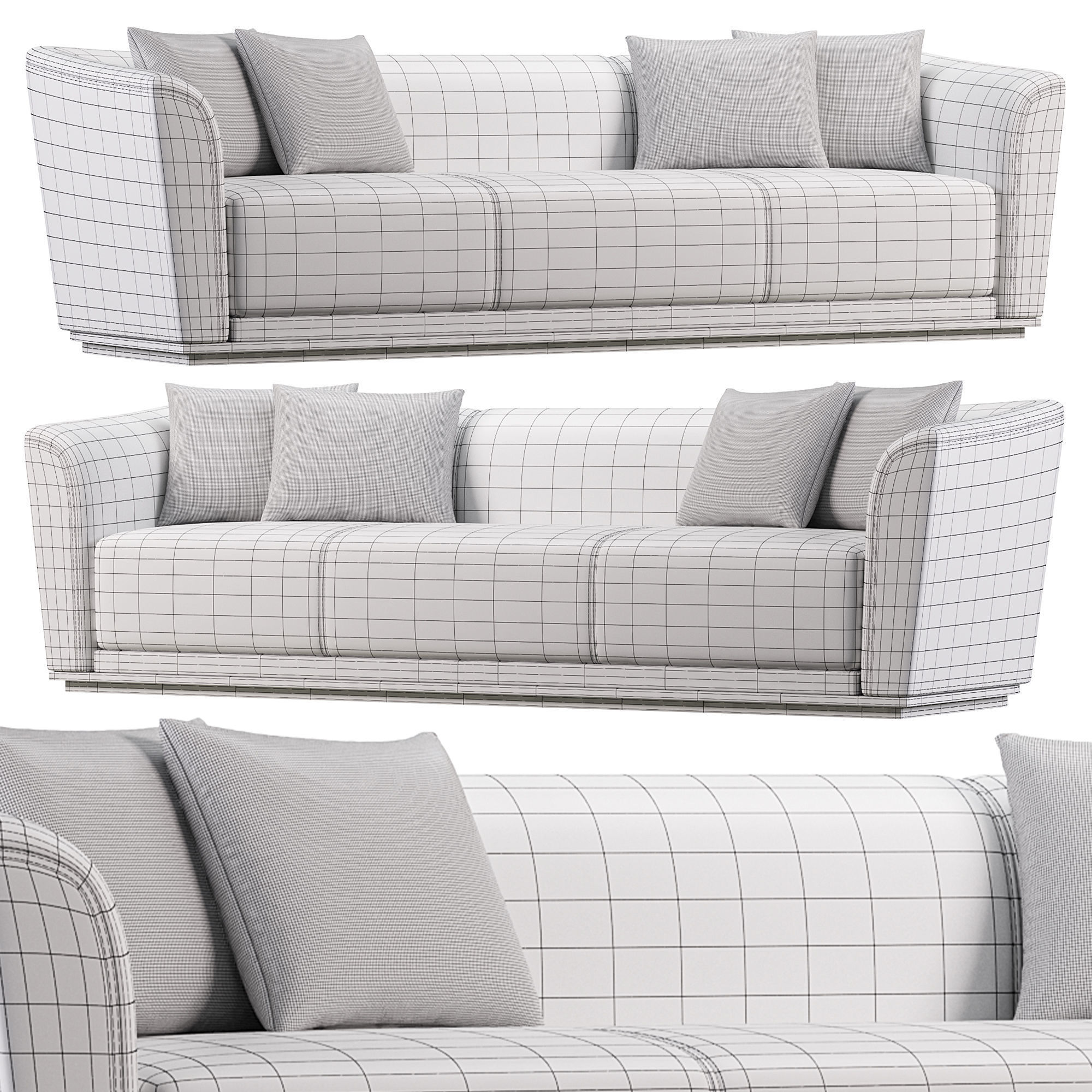 Dover Sofa by Frato 3D model_2