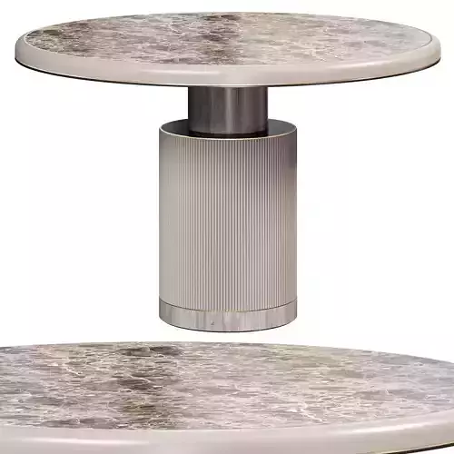 Hamptons Pedestal table by Frato
