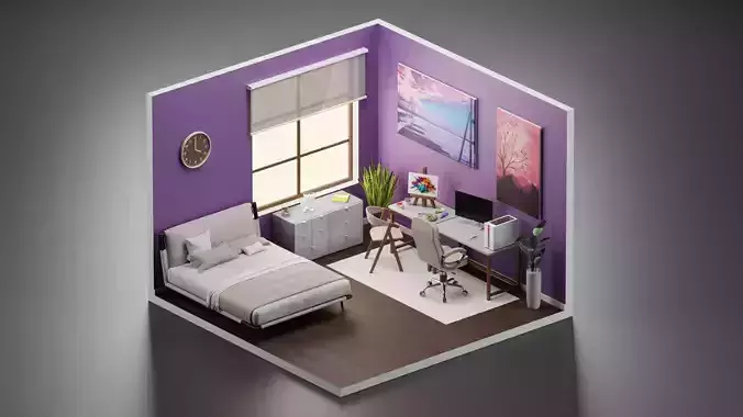 Bedroom interior