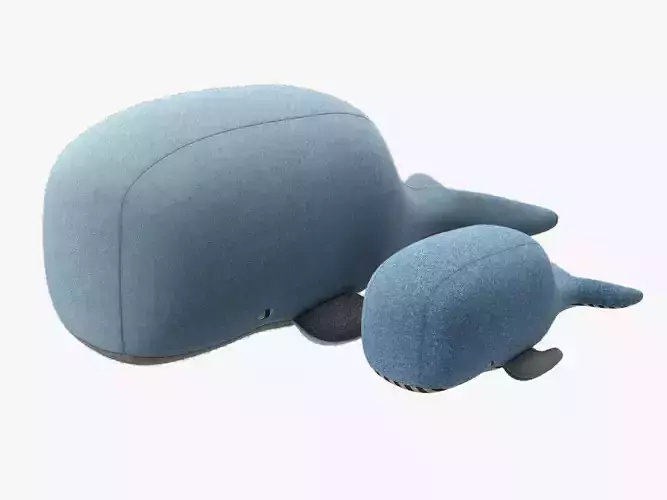 Carapau JO and EMMA Stuffed Toy Whale