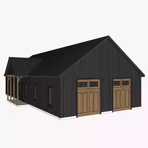 Barndominium House 074 -Archimple LLC