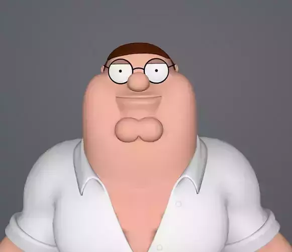 peter griffin 3D model