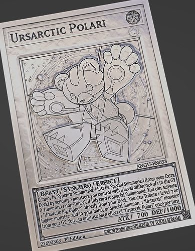 URSARCTIC POLARI - YU-GI-OH 3D print model